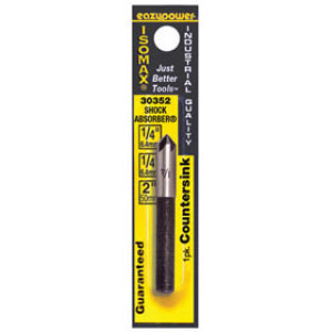 EAZYPOWER 30352 1/4" COUNTERSINK 1/4" HEX SHANK 1-PACK CARDED