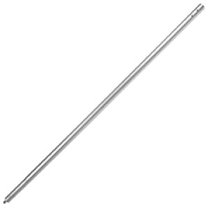 KRAFT CC289S 6' ALUMINUM SWAGED BUTTON HANDLE 1-3/4" DIAMETER- ANODIZED SILVER