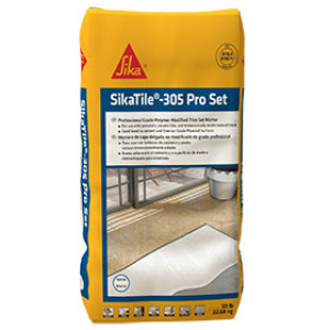 SIKATILE 305 50LB WHITE PROFESSIONAL GRADE POLYMER MODIFIED THIN SET MORTAR