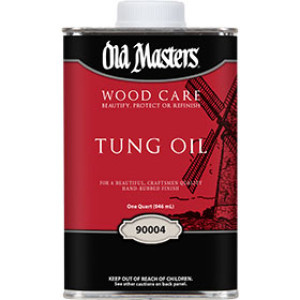 OLD MASTERS 90004 WOOD CARE 100% PURE TUNG OIL