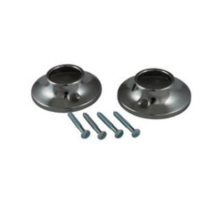 PLUMB PAK PP825-21 FLANGE WROT 1" OD ROUND FOR SHOWER ROD