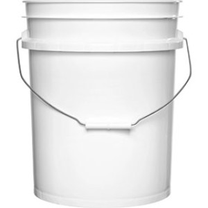 LEAKTITE LT 1130838 5 GALLON WHITE .90 MIL PRO PLASTIC PAIL
