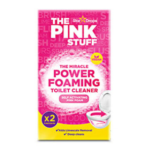 THE PINK STUFF 824996 FOAMING TOILET POWDER 3PK