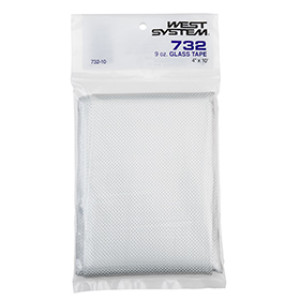 WEST SYSTEM 732-10 4" X 10' 9 OZ WOVEN E-GLASS TAPE