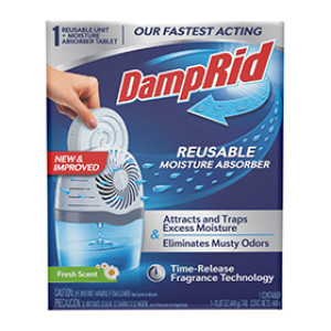 DAMP RID FG96FSSB 15.8 OZ FRESH SCENT MOISTURE ABSORBER AIR FRESHENER
