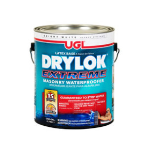 UGL DRYLOK 831985 WHITE TINTABLE EXTREME LATEX CONCRETE & MASONRY WATERPROOFER