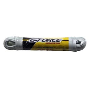 G-FORCE 27191 5/32" X 100' PVC CLOTHESLINE WHITE