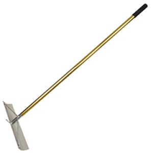 KRAFT CC945 19-1/2" X 4" GOLD STANDARD ALUMINUM CONCRETE PLACER WITH HOOK