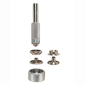 GENERAL TOOLS 1265 41106 SNAP FASTENER KIT (2PC SETTING TOOL)