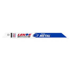 LENOX 21519 814R 8" X 3/4" 14TPI THICK METAL RECIPROCATING SAW BLADE 5-PACK