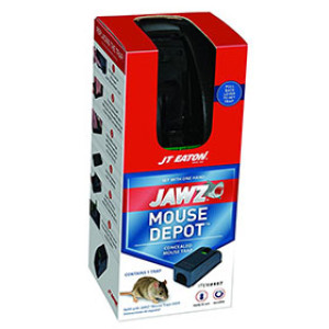 JT EATON 407 JAWZ REUSEABLE MOUSE DEPOT CONSEALED MOUSE TRAP