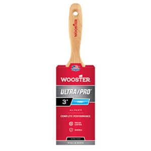 WOOSTER 4173 3" ULTRA/PRO FIRM NYLON/POLYESTER EXTRA-THICK FLAT PAINT BRUSH