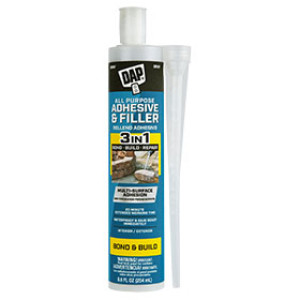 DAP 7079828000 8.6 OZ ALL PURPOSE ADHESIVE & FILLER