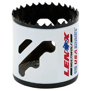 LENOX 3003636L 2-1/4" 57 MM SPEED SLOT BI-METAL HOLE SAW W/ T3 TECHNOLOGY BOX