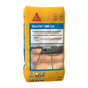 SIKATILE 300 50LB GREY STANDARD GRADE NON-MODIFIED THIN SET MORTAR