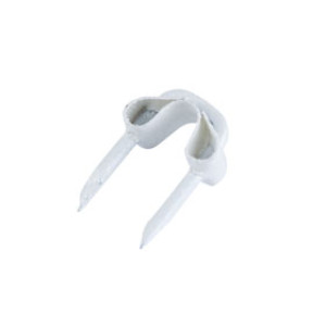 GARDNER BENDER MSW-1540 FIBER INSULATED BELL WIRE STAPLE WHITE 40 PER CARD