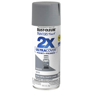 RUST-OLEUM 2X PAINTER'S TOUCH 334067 ULTRA COVER ENAMEL SATIN FOSSIL