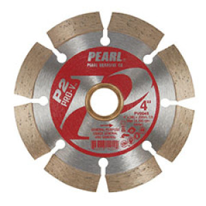 PEARL ABRASIVE PV004S 4" X .080 X 20MM SEGMENTED DIAMOND BLADE