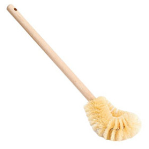 DQB 08400 17-1/2" WHITE TAMPICO TWISTED WIRE HEAD TOILET BOWL BRUSH