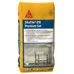SIKATILE 310 50LB WHITE PREMIUM GRADE POLYMER MODIFIED THIN SET MORTAR