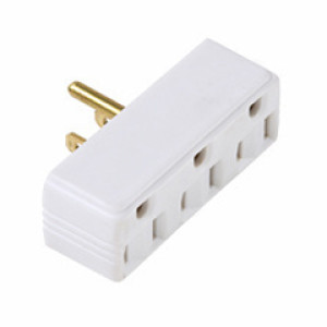 PASS & SEYMOUR  697WCC20 SINGLE TO TRIPLE TAP ADAPTER