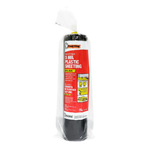 FROST KING P1025/3B 27302 10' X 25' 3MIL BLACK PLASTIC SHEETING