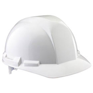 SAS 7160-45 WHITE STANDARD HARD HAT 6 POINT ADJUSTABLE RATCHET HEAD STRAP