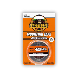 GORILLA GLUE COMPANY 112961 MAX STRENGTH MOUNTING TAPE