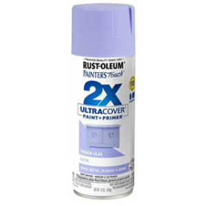 RUST-OLEUM 2X PAINTER'S TOUCH 334068 ULTRA COVER ENAMEL SATIN FRNCH LILAC