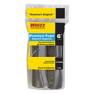 WHIZZ 54064 6" HIGH DENSITY FOAM ROLLER REFILL (2-PACK)