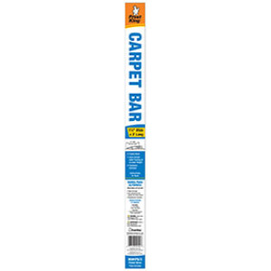 FROST KING H591FS3 29443 1-1/2" X 36" FLUTED SATIN SILVER CARPET BAR