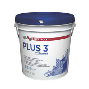 USG 384013-004 PLUS3 LIGHTWEIGHT JOINT COMPOUND BLUE TOP