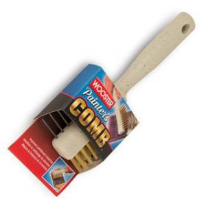 WOOSTER 1832 PAINTER'S COMB 2 SIDED CLEANING TOOL