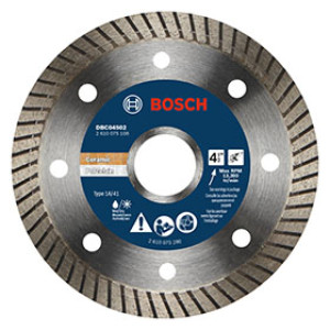 BOSCH ACCESSORIES DBC04502 4-1/2" DIAMOND BLADE CONTINUOUS RIM PREMIUM