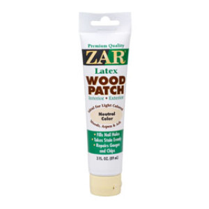 UGL ZAR 832513 3 OZ NEUTRAL INTERIOR AND EXTERIOR LATEX PATCH WOOD FILLER