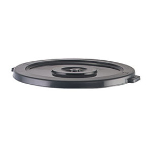 G-FORCE 55 GAL GRAY ROUND WASTE CONTAINER LID