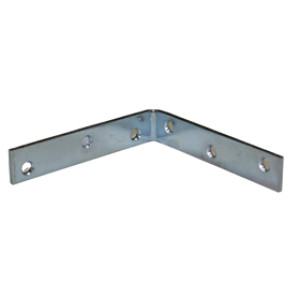 G-FORCE 40129 5" CORNER BRACES ZINC PLATED BULK NO SCREWS