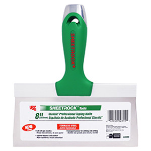 USG 340603 8" CLASSIC STAINLESS STEEL FINISHING KNIFE