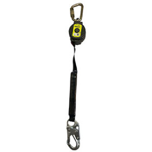 HONEYWELL MTL-OHS1-01 SCORPION 9' STEEL LOCKING SNAPHOOK RETRACTABLE CARABINER