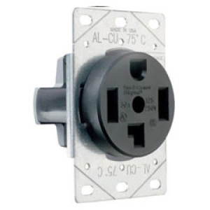 PASS & SEYMOUR  3864CC6 30A 125/250V 3P 4W CC FLUSH OUTLET