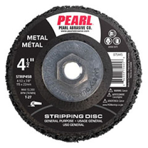 PEARL ABRASIVE STRIP50BH 5" X 5/8" GENERAL PURPOSE STRIPPING DISC