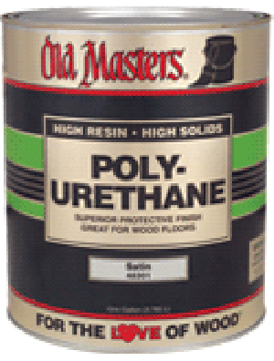 OLD MASTERS 48201 SEMI-GLOSS POLYURETHANE 350 VOC INTERIOR OIL BASED