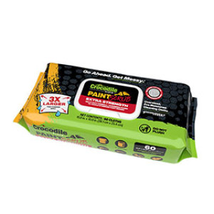 CROCODILE CLOTH 6925-060 PAINTSCRUB EXTRA STRENGTH 60CT CLEANING WIPES