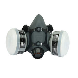 HONEYWELL RAP-74027 PAINT & PESTICIDE HALF MASK RESPIRATOR MEDIUM W/OV/R95