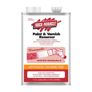 ROCK MIRACLE NFMCF-05101 NON-FLAMMABLE METHYLENE CHLORIDE FREE PAINT STRIPPER