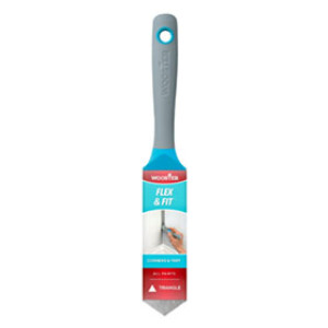 WOOSTER 8710 FLEX & FIT 1-1/4" CORNERS & TRIM TRIANGLE PAINT BRUSH