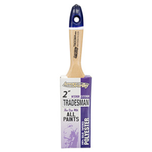 ARROWORTHY 6030 2" TRADESMAN POLYESTER BLEND FLAT VARNISH BRUSH