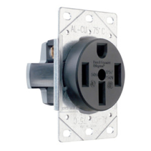 PASS & SEYMOUR  3894CC6 50A 125/250V 3P 4W CC FLUSH OUTLET
