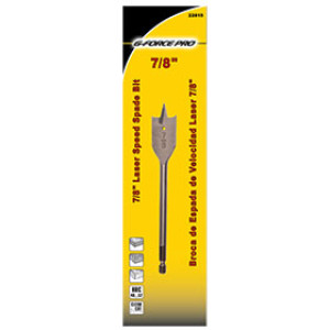 G-FORCE 22815 7/8" LAZER SPEED SPADE DRILL BIT