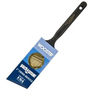 WOOSTER Z1121 2" YACHTSMAN SYNTHETIC WHITE CHINA ANGLE SASH PAINT BRUSH